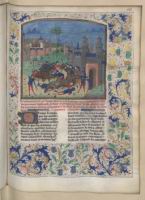 Francais 78, fol. 126, Bataille de Beverhoutsveld (1382), Fuite de Louis II de Male
